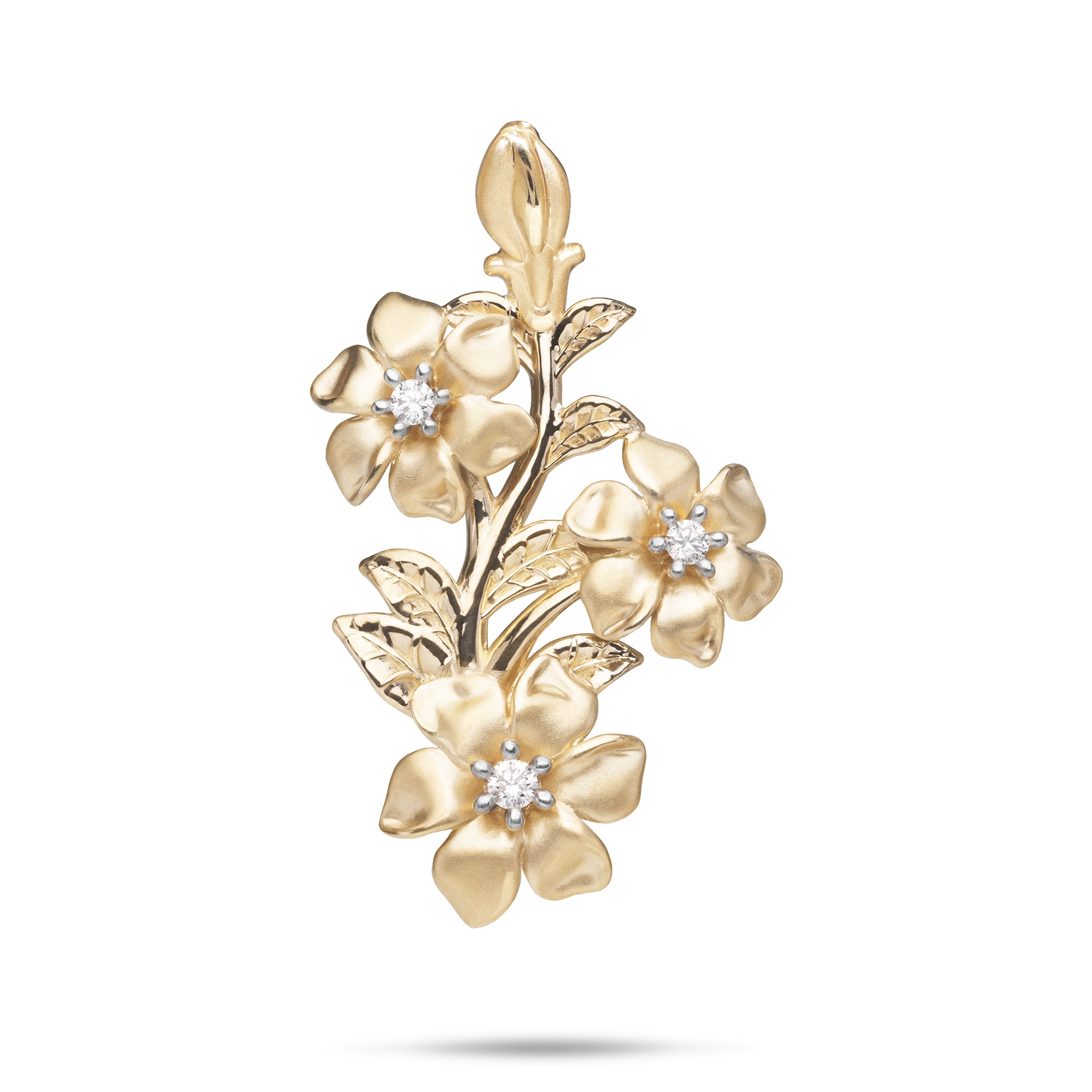 Nāʻū ペンダント ダイヤモンド ゴールド 40mm