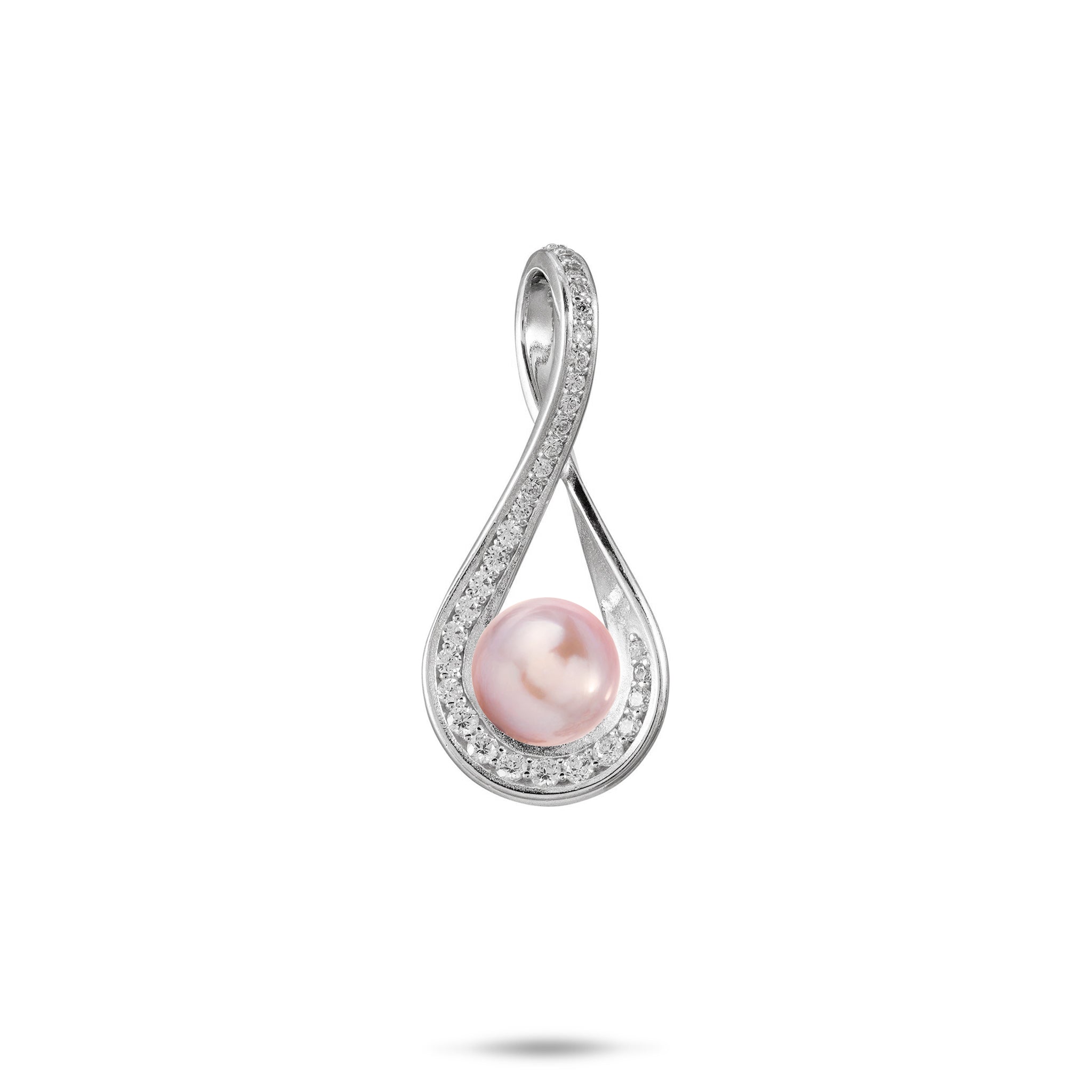 Pick A Pearl 8 Island Pendant in Sterling Silver - 27mm