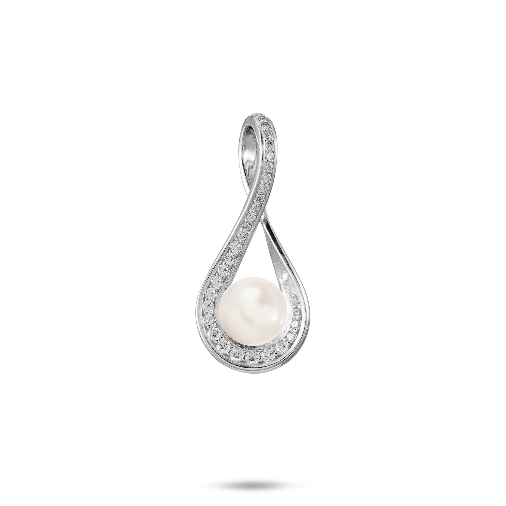 Pick A Pearl 8 Island Pendant in Sterling Silver - 27mm